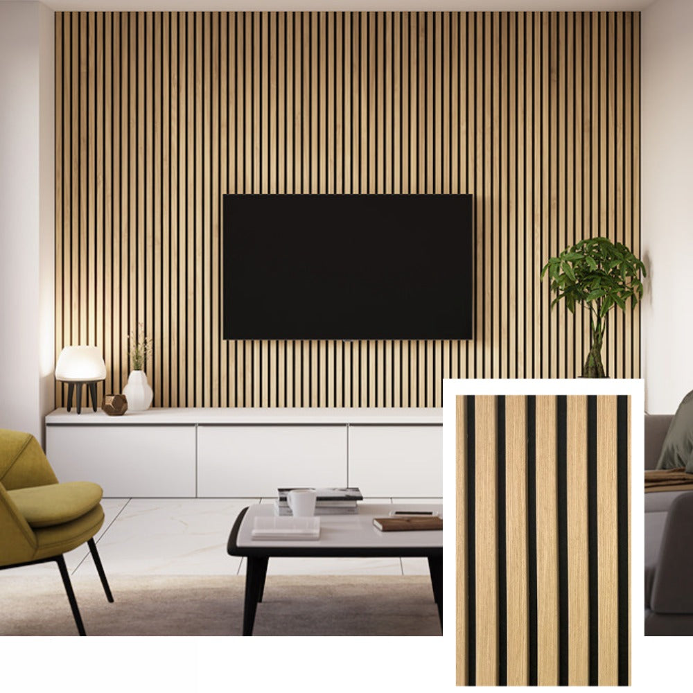 Acoustic Slat Panel — (2.7 m × 1.10 m)