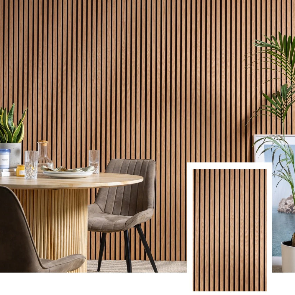 Acoustic Slat Panel — (2.7 m × 1.10 m)